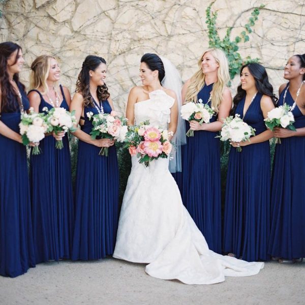 Navy blue dresses
